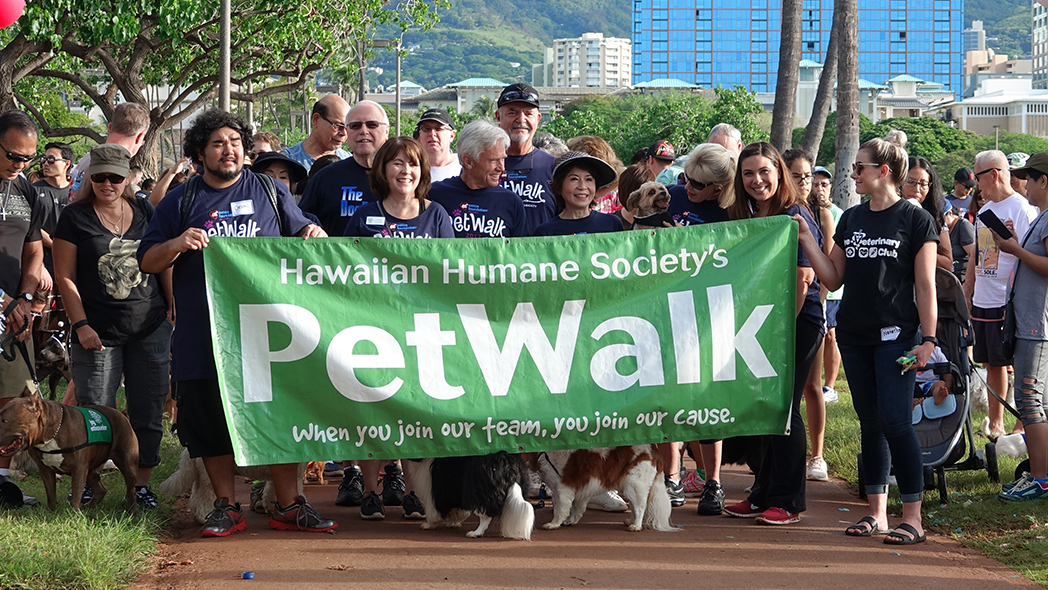 Servco Volunteers at Hawaiian Humane Society’s 2017 PetWalk