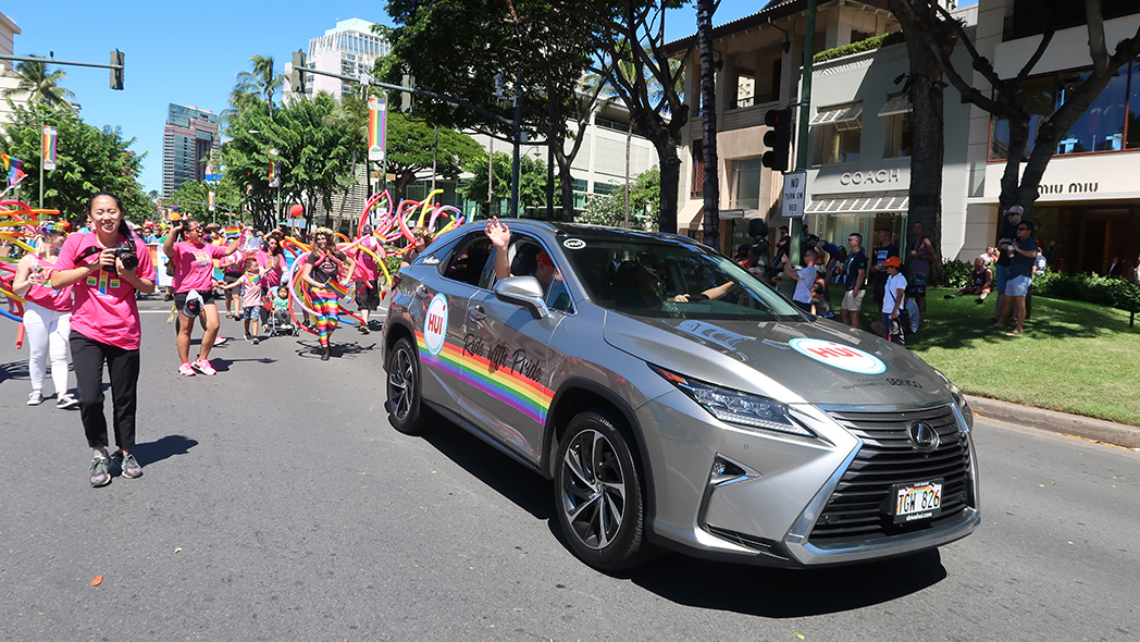 Hui Celebrates the Rainbow at the Honolulu Pride Parade and Festival