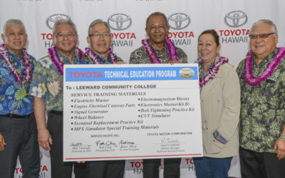 Toyota – Technical Education Program Celebrates Opening Ceremony at Leeward Community College