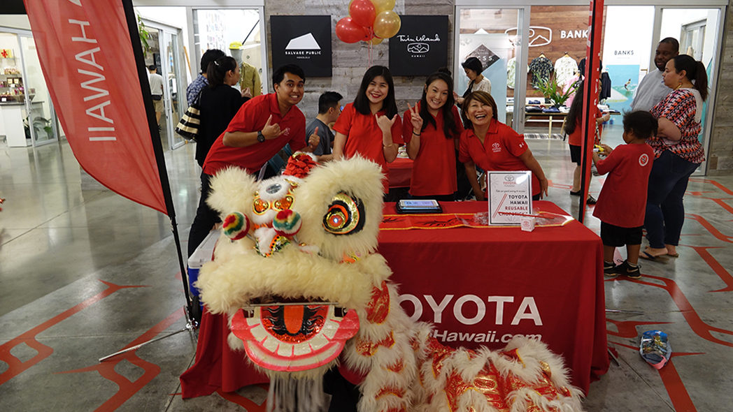 Toyota Hawaii Celebrates the Lunar New Year at South Shore Market’s New Wave Friday Event