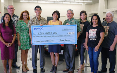 Servco Donates Over $180,000 to 2018 Aloha United Way Campaign