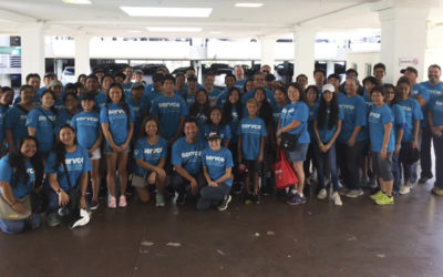 Servco Volunteers at 17th Annual Holiday Party for Foster Keiki