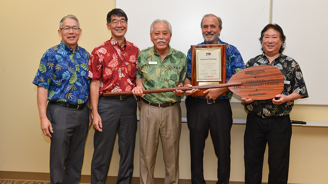 Servco Toyota Honolulu Achieves TSM-Kodawari Certification