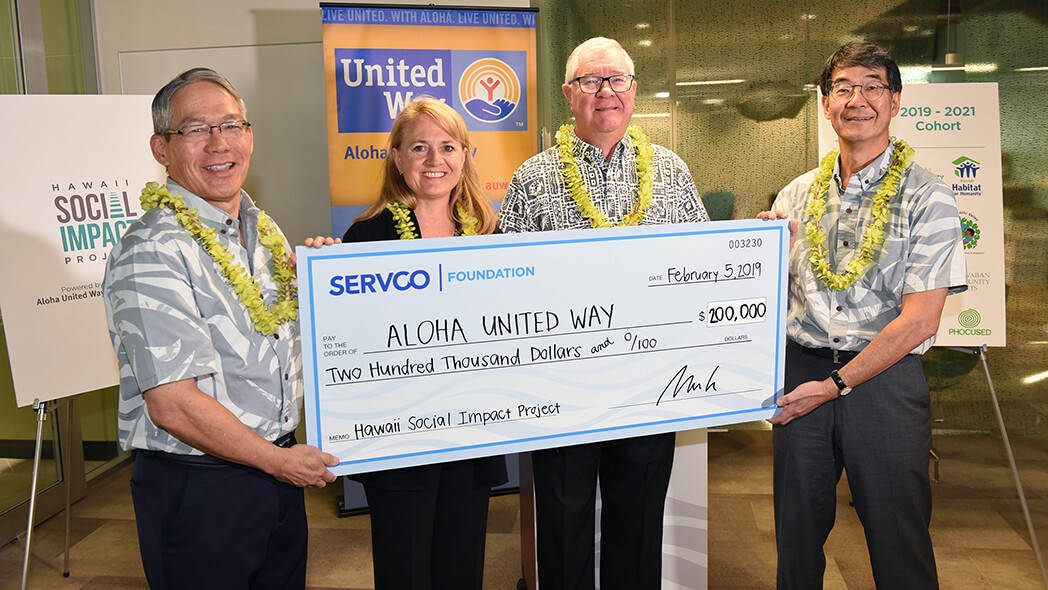 Aloha United Way and Servco Celebrate Centennial Anniversaries With Launch of the Hawaii Social Impact Project
