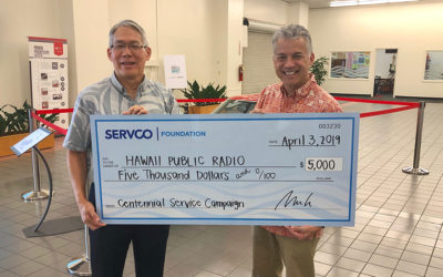 Servco Foundation Gives $5,000 Matching Donation to Hawaii Public Radio