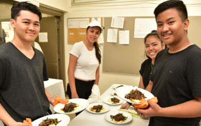 James Campbell High School’s Saber Café Hosts Inaugural Meal in Kitchen Refurbished by Servco Home & Appliance