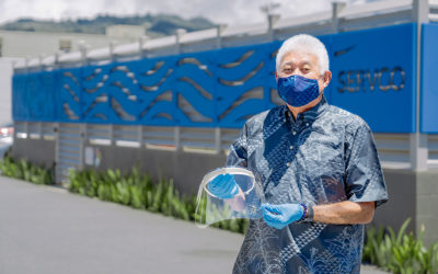 Servco Partners with Toyota Motors North America to Donate 500 Face Shields to the Hawaii Healthcare Emergency Management Coalition