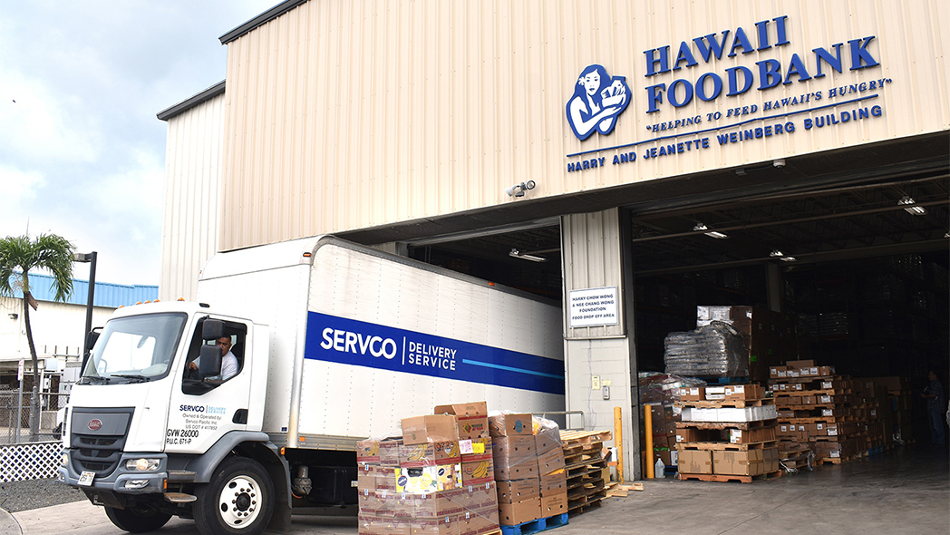 Servco Provides Delivery Vehicle to Help the Hawaii Foodbank Ramp Up Food Delivery Services