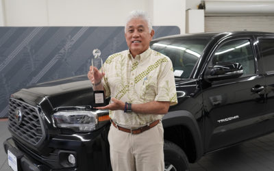 Servco Receives Toyota Motor Corporation Customer Service Excellence Award for 2019