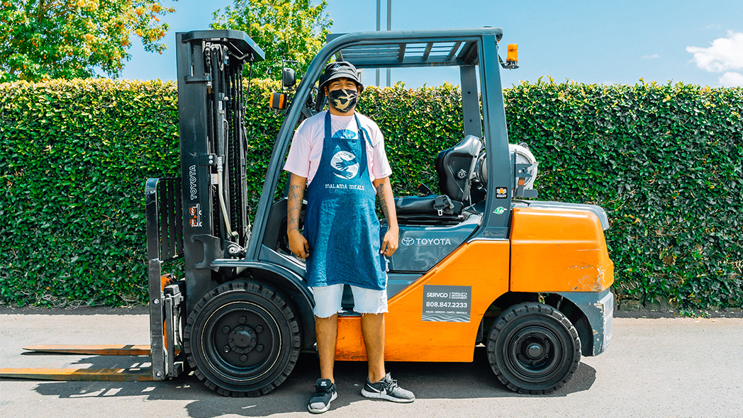 Servco Donates Four Toyota Forklifts to Support Malama Meals Expand its Distribution