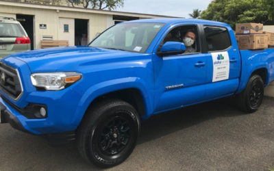 Servco Toyota Honolulu Provides Toyota Tacoma to Aloha Harvest to Aid with Food Rescue