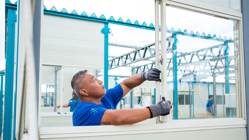 Servco Volunteers Build 12 Plantation Style Homes at Kahauiki Village