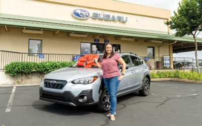 Subaru Hawai`i Announces Logan Okita as Winner of “Shot for a Subaru” Two-Year Crosstrek Sport Giveaway