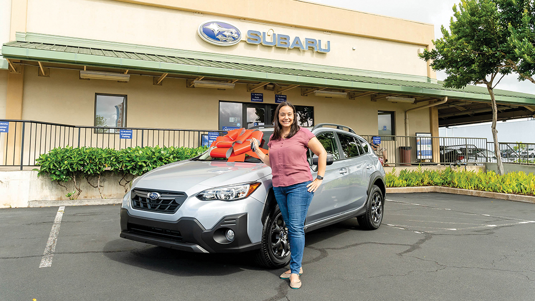 Subaru Hawai`i Announces Logan Okita as Winner of “Shot for a Subaru” Two-Year Crosstrek Sport Giveaway