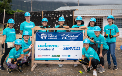 Servco Partners with Honolulu Habitat for Humanity for Wahine Build Day