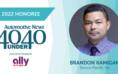 Servco’s Brandon Kamigaki Named Member of Automotive News’ 40 Under 40 Cohort