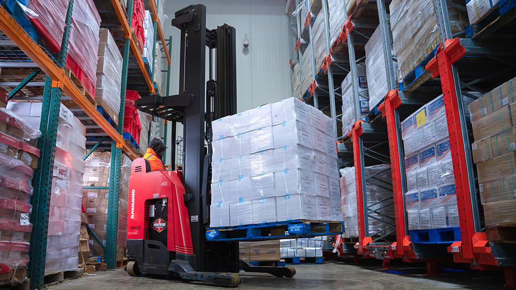 Servco Forklift & Industrial Equipment Redesigns Ham Produce Storage System
