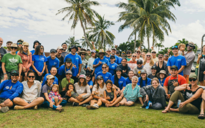 Team Serve Supports Mark Noguchi’s Birthday Workday with Paepae O Heʻeia