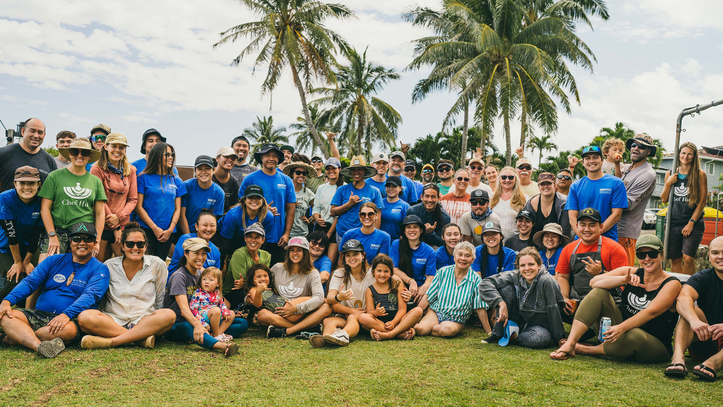 Team Serve Supports Mark Noguchi’s Birthday Workday with Paepae O Heʻeia