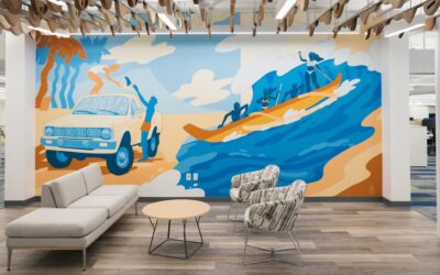 Inspiration Behind the Murals: Servco Corporate Office