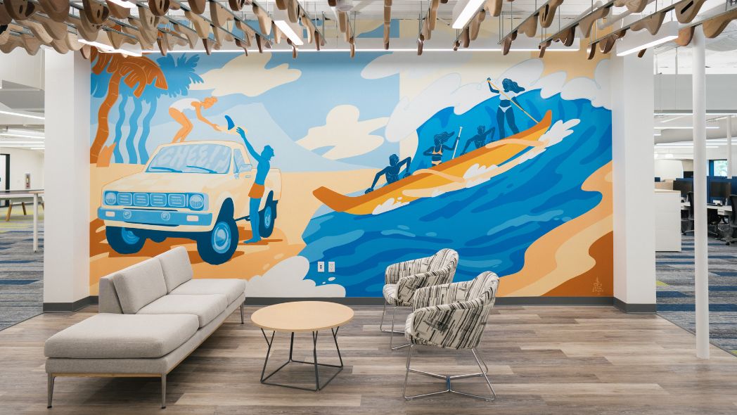 Inspiration Behind the Murals: Servco Corporate Office