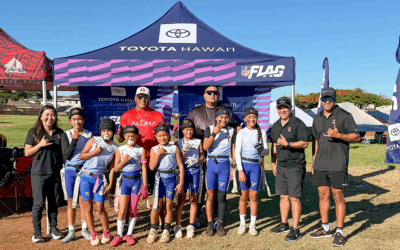 Toyota Hawaiʻi Sponsors NFL FLAG Football in Hawai‘i